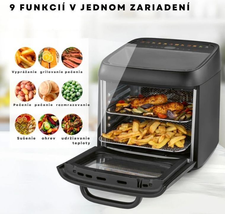 GourmetMaxx Teplovzdušná rúra 16409 (2)